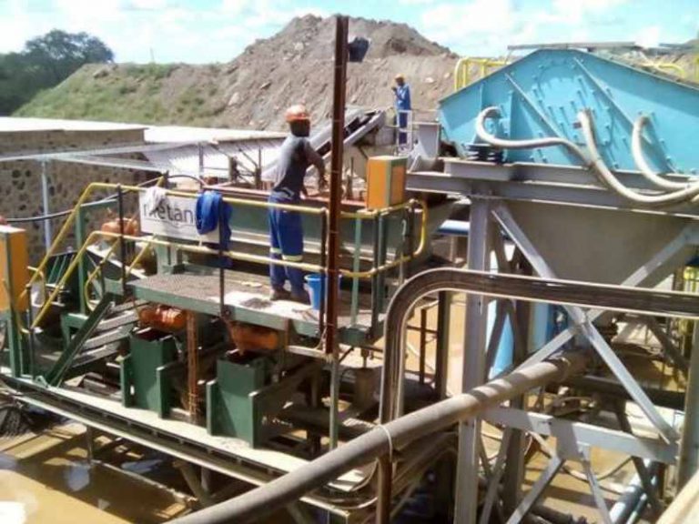 Large scale mining operations in Zimbabwe