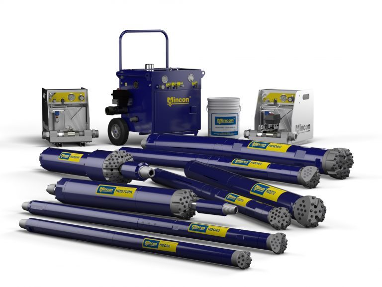 The Mincon MP40MQ is a next generation DTH hammer in the Mincon range of 4” hammers
