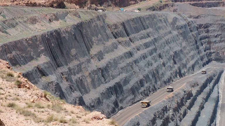 Accurate slope monitoring through wire mesh and netting