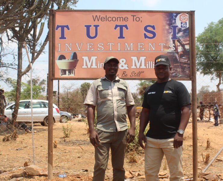 Tutsi Mine Managing Director Mr Thulani Murukayi