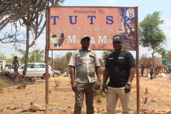 Tutsi Mine Managing Director Mr Thulani Murukayi