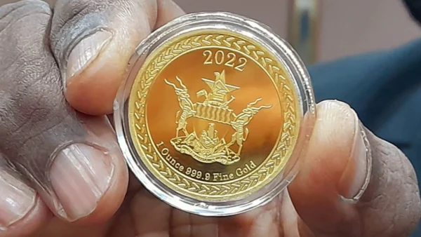 Mosi Oa Tunya gold coin