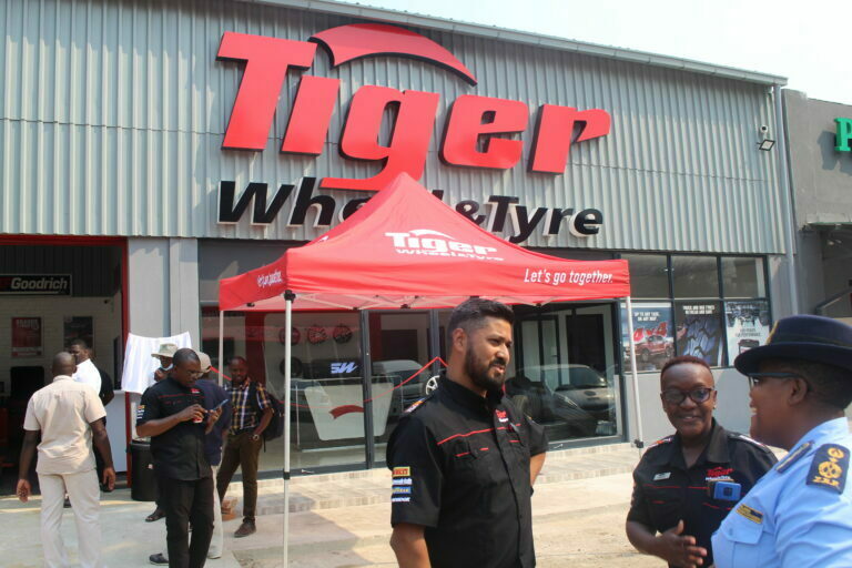 Hwange community welcomes Tiger Wheel and Tyre