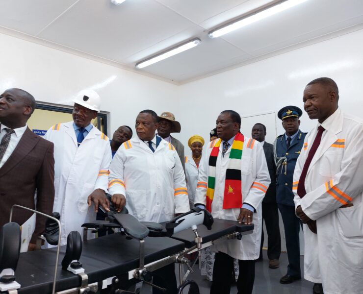 Zimbabwe Platinum Mines (ZIMPLATS) has given Mhondoro Rural Hospital a much-needed uplift and constructed an operating theatre among other critically needed amenities.