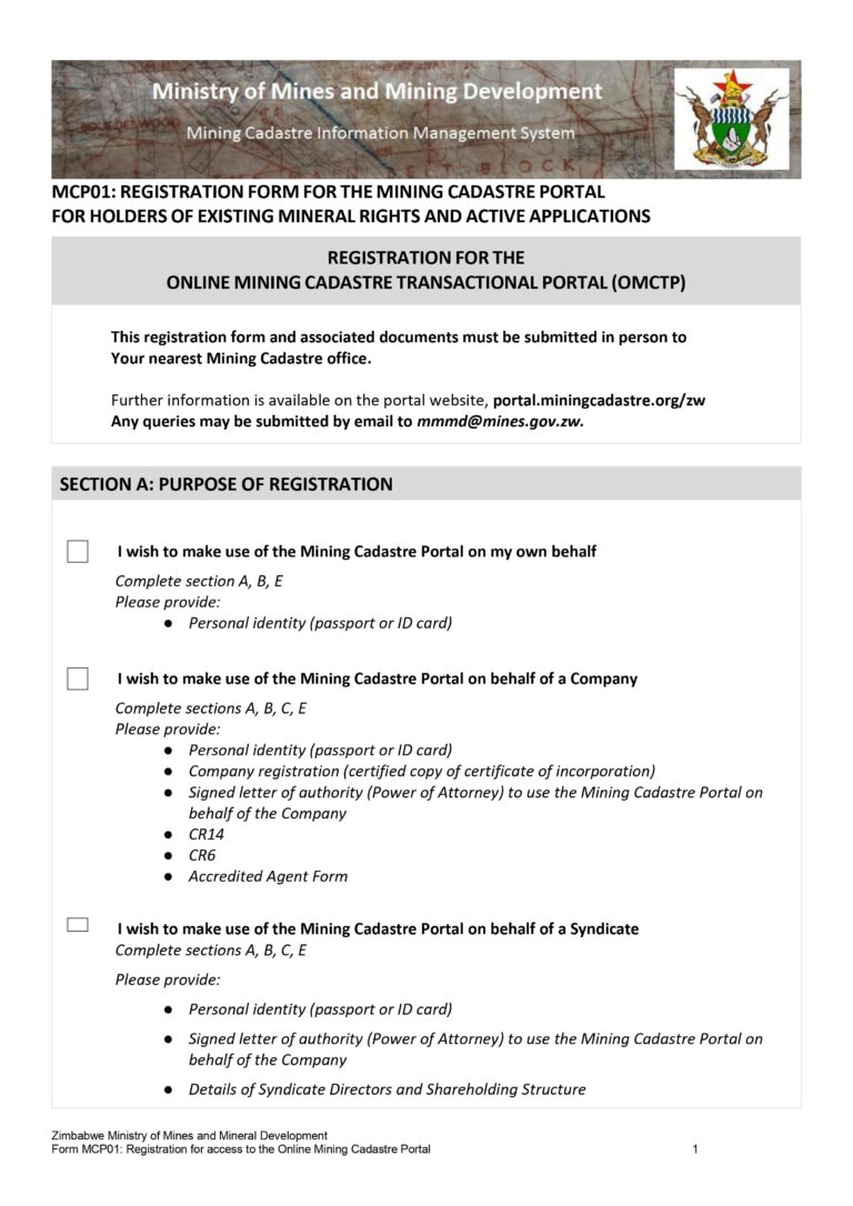 Delays in Mining Cadastre Undermine Zimbabwe’s Push for Responsible Mining, Experts Warn