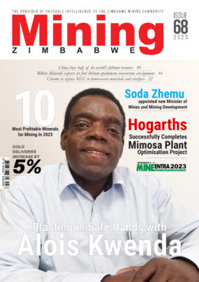Mining Zimbabwe Magazine issue 68 cover Mining Zimbabwe Magazine issue 68
