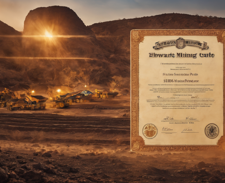 Zimbabwe Mining certificate