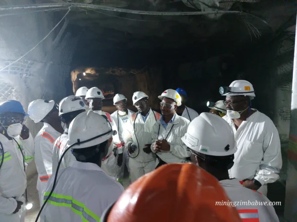 AMMZ Unki Mine technical visit - Mining Zimbabwe