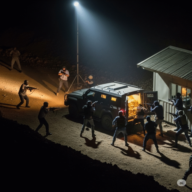 Securico ordered to Pay How Mine US$675,000 After Gold Heist