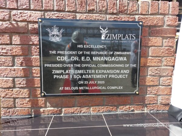 Zimplats Letter Mnangagwa Commissions Game-Changing Zimplats Project