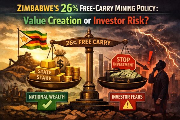 Zimbabwe’s 26% Free-Carry Mining Policy Value Creation or Investor Risk