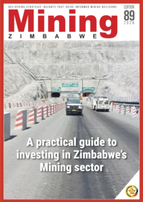 Mining Zimbabwe edition 89 Africa Down Under 2026 Mining Zimbabwe edition 89 Africa Down Under 2026 cover